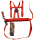 丙纶双保险双背安全带+2.0米变色锦纶绳
