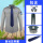 灰长衬+裤子+标贴+领带+大盖帽