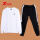 【2件套】白卫衣0130+黑白卫裤0192