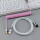 粉红色+白色二段式 MINI USB插口