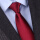 (手打款)8cm酒红光面领带
