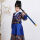 蓝色衣服+帽子+伸缩剑