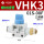 3通带排气VHK3-01S-08F 外螺纹快换接头