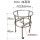 40CM加高特厚带轮桶架汤桶车 加高离地40厘米