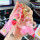 彩虹樱花独角兽-粉色+草莓指甲钳