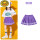 879紫短裙