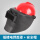 【插槽式】面罩+安全帽【红】