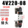 4V220-08 电压：DC24V