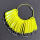 黄色/直径6.6cm钢丝圈+20个标签