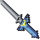 蓝灰色剑(60cm)