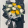 11朵黄白菊花束