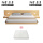 原木色床+2个床头柜+床垫