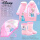 冰雪粉色 雨鞋+雨衣+雨伞3件套