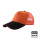 橙色/黑网帽