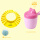 柠檬黄+水勺(送浴球+加长条)