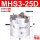 三爪气缸MHS3-25D