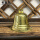 光面铜铃铛 直径9.6cm 不带中国