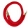 1.5米红绒绳金钩
