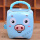 手提盒猪猪蓝色
