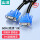 3+6经典蓝色VGA线1米VM-1010
