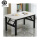白橡木纹-黑色桌架-120长*60宽*