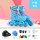 【S4】浅蓝色鞋+蓝色头盔+护具+包+赠品