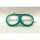 玻璃眼镜 绿海绵款