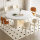 12MM岩板餐桌+暖菜板+白色实木椅