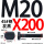 M20X200【45#钢T型】