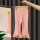 提花喇叭裤 粉色