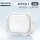 Airpods3代丨白色丨透明款防摔丨带挂钩
