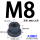 M8  A3钢 14对边13高22盘