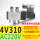 4V310-10 AC220V+8管接头