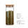 直径6.5厘米高15厘米+竹盖子 (