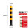 固定立柱带顶环114*1000*2.5黑色