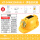 智能大扇叶四风扇双空调帽升级款(20000)黄色
