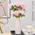 牡丹花-粉色6枝+初夏陶瓷瓶