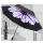 c58紫黑胶遮阳伞50cm八股三折