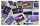 紫色普罗旺斯明信片30张