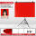 1.2*2M背景架+1.5*1M红色证件布（其他颜
