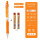 【橙色铅笔+2盒铅芯】0.5mm