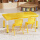 黄色1桌2椅 0cm