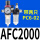 全铜滤芯AFC2000带两只PC6-02