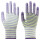 斑马纹涂掌耐磨手套[12双紫绿