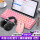 粉色混光机械键盘【20种灯效】+无线鼠标+蓝牙耳机