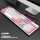 【单个键盘】K4 白粉色 方形双拼键帽字符透光
