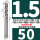 灰色 D1.5*D4*50高效款