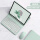 【晨雾绿】+圆形绿色键盘+绿色鼠标