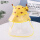 婴儿防护面罩+帽子黄色