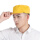 头顶布【黄色】4cm工作帽